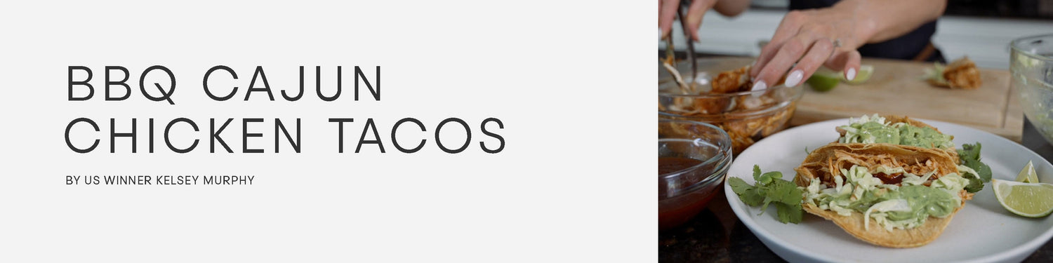 MasterChef Recipe - US Winner Kelsey's BBQ Pulled Cajun Chicken Tacos