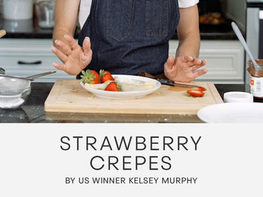 MasterChef Recipe - US Winner Kelsey's Strawberry Crepes