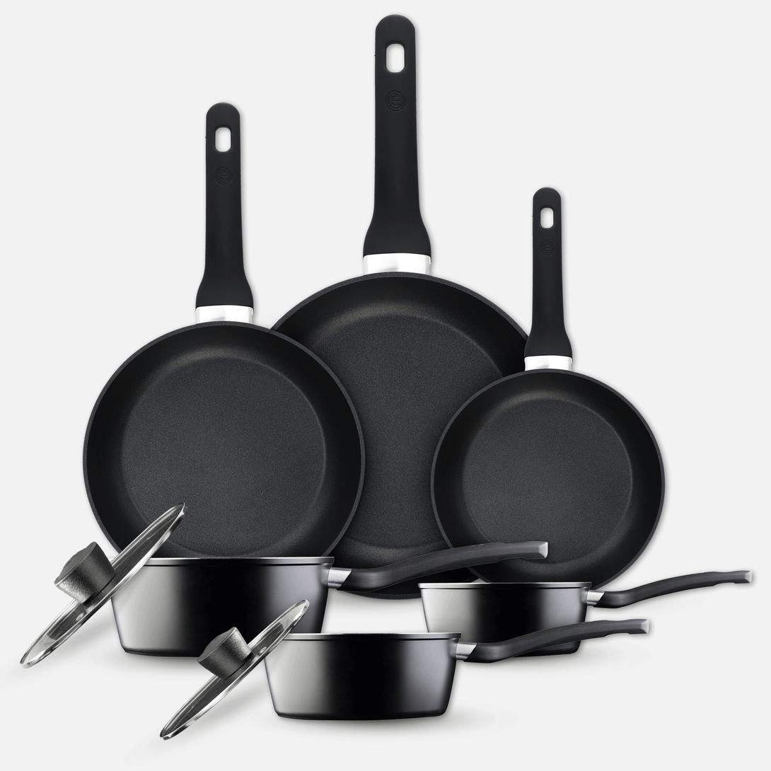 UK MASTERCHEF COOKWARE SET 6PCS PAN SETS ESSENTIAL KITCHENWARE