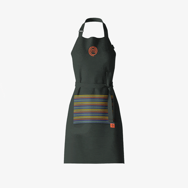 UK MASTERCHEF COTTON CHEF APRON APRONS VIVID KITCHENWARE