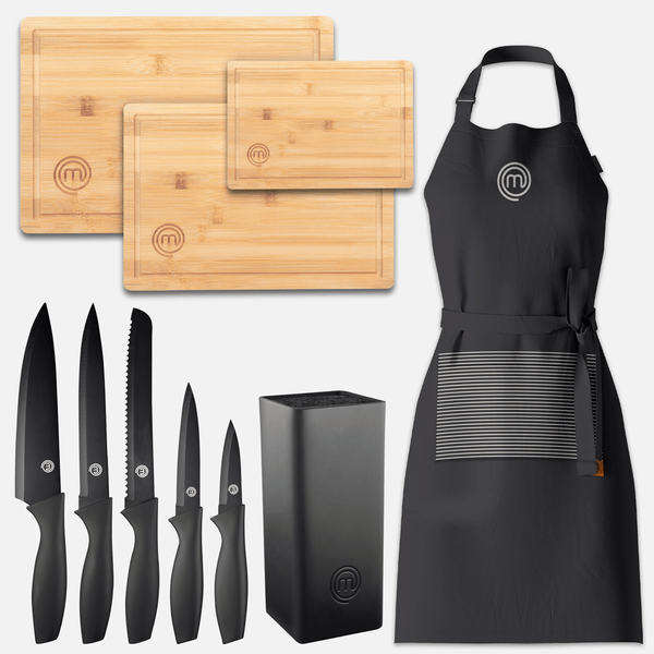 UK MASTERCHEF ESSENTIAL COLLECTION GIFT SET KNIFE & BOARD SETS MasterChef UK KITCHENWARE