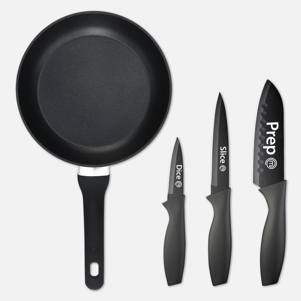 UK MASTERCHEF FRYING PAN OFFER PAN SETS ESSENTIAL KITCHENWARE