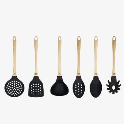 UK MASTERCHEF NON STICK UTENSILS 6 PCS UTENSILS NATURAL KITCHENWARE