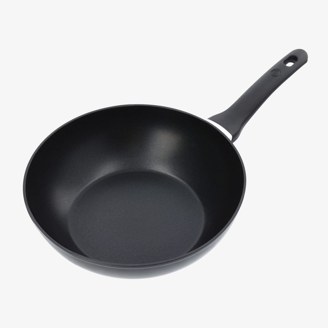 UK MASTERCHEF NON STICK WOK PAN 28CM PANS ESSENTIAL KITCHENWARE