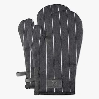 UK MASTERCHEF OVEN MITTS 2 PIECES TEXTILES ESSENTIAL KITCHENWARE