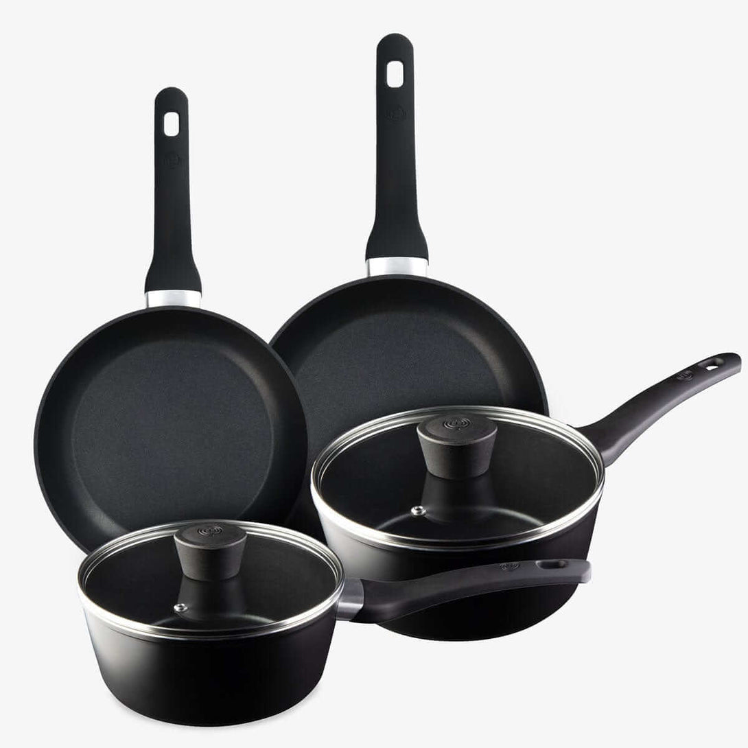 UK MASTERCHEF PAN SET 6 PIECE PAN SETS ESSENTIAL KITCHENWARE