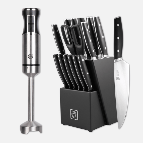 UK MASTERCHEF SHOW KNIFE BLOCK OFFER KNIFE BLOCKS PERFORMANCE KITCHENWARE