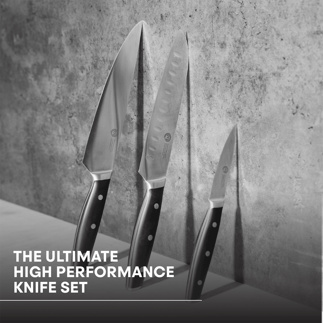 UK MASTERCHEF SHOW KNIFE SET 3PCS KNIFE SETS PERFORMANCE KITCHENWARE