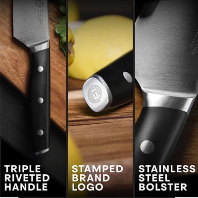 UK MASTERCHEF SHOW KNIVES & BLOCK OFFER KNIFE BLOCKS PERFORMANCE KITCHENWARE