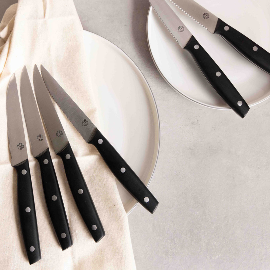 UK MASTERCHEF SHOW STEAK KNIFE SET 6PCS KNIFE SETS PERFORMANCE KITCHENWARE