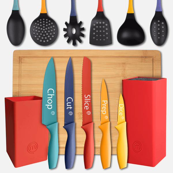 UK MASTERCHEF VIVID KITCHEN OFFER KNIFE & BOARD SETS VIVID KITCHENWARE